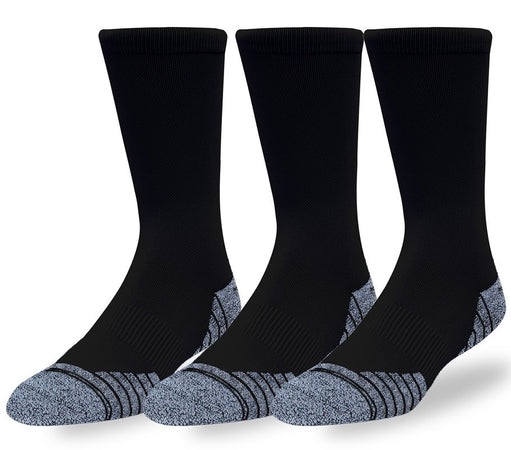 Calzini unisex Scrimmage Solid Pack-Black Flyweight CONF.3 PZ