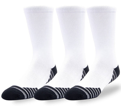 Calzini unisex Scrimmage Solid Pack-White-S Flyweight CONF.3 PZ