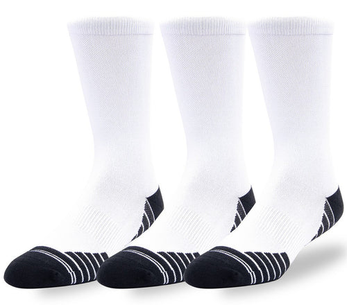 Calzini unisex Scrimmage Solid Pack-White-S Flyweight CONF.3 PZ