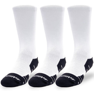 Calzini unisex Scrimmage Solid Pack-White-S Competition CONF.3 PZ
