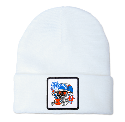 Scrimmage Cuffia unisex Aka NY WHITE