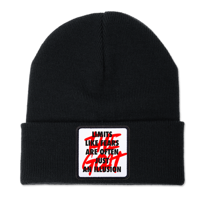 Scrimmage Cuffia unisex Quote 23 BLACK