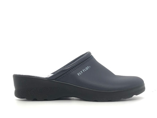 FLY FLOT Ciabatta chiusa donna senza fori blu