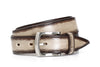 CINTURA IN PELLE CON SFUMATURA