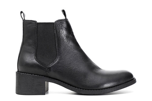 TRONCHETTO IN PELLE CON ELASTICO