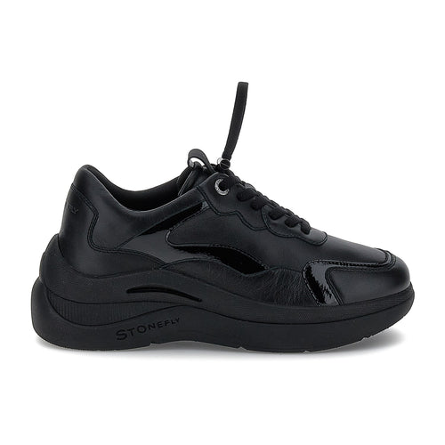 Stonefly sneakers donna Rocha 5 in nappa nero 221676
