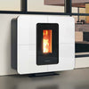 Thermorossi Stufa a Pellet SlimQuadro 9 Cristallo 9,6 kW