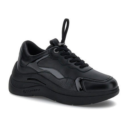 Stonefly sneakers donna Rocha 5 in nappa nero 221676