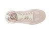 SNEAKERS ALLACCIATA IN NYLON E PELLE SCAMOSCIATA