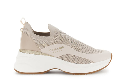 RUNNING SLIP ON IN TESSUTO ELASTICIZZATO CON STRASS