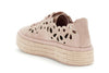 SNEAKERS IN PELLE CON RICAMO