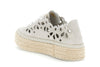 SNEAKERS IN PELLE CON RICAMO