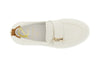 MOCASSINO IN PELLE RIVESTITA CON ACCESSORIO