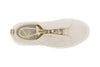 SNEAKER IN PELLE RIVESTITA CON ELASTICIE FIORI