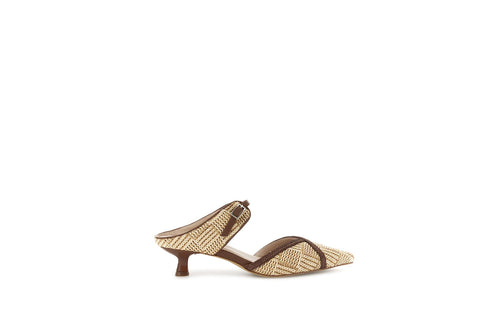 SABOT TOMAIA EFFETTO RAFFIA E TRECCIA