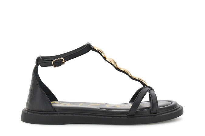 SANDALO IN NAPPA CON ACCESSORIO
