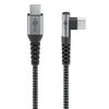 Cavo USB-C&trade Maschio Angolato a USB-C&trade Dritto 0,5m