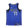 NIKE NBA Canotta Basket Uomo Nba Swingman Jersey Icon Edition No 77 Luka Doncic Dalmav Road Game Royal/college Navy da uomo