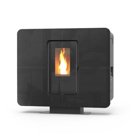 Thermorossi Stufa a Pellet SlimQuadro 11 Evo Cristallo 11,1 kW