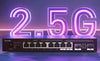 Switch con 8 porte 2.5G Ethernet e 2 slot SFP da 2.5G, TEM2010F