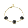 Bracciale MORELLATO donna Gemma cat eye oro / nero argento 925