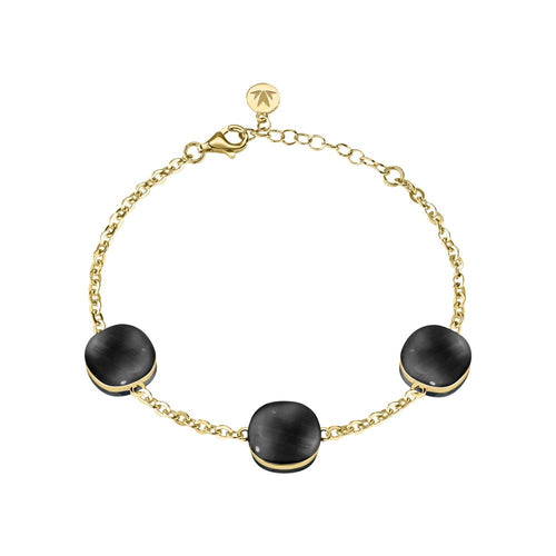 Bracciale MORELLATO donna Gemma cat eye oro / nero argento 925