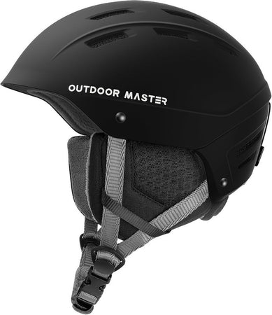 OutdoorMaster Casco Sci Kelvin II Nero Unisex Ventilato con Fodera Rimovibile