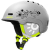 OutdoorMaster Reindeer Kids Casco da Sci Bambino Grigio – In-Mold, Leggero e Sicuro