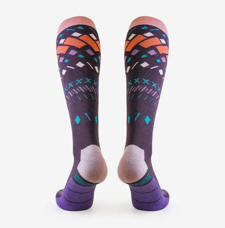 Calze Invernali Cotone Outdoor Master Adulto OTC Antiscivolo – 2 Paia Viola