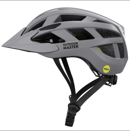 Casco da Ciclismo GEM con MIPS, Ventilazione Avanzata e Vestibilità Regolabile Grigio