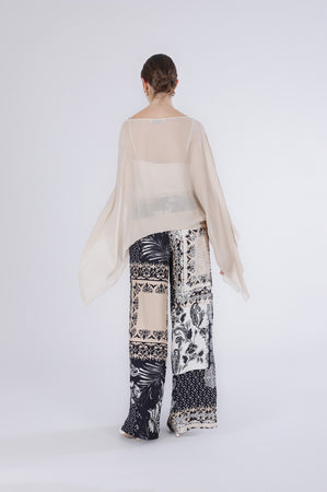 CASACCA OVER IN GEORGETTE