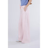 PANTALONE PALAZZO CON APPLICAZIONE