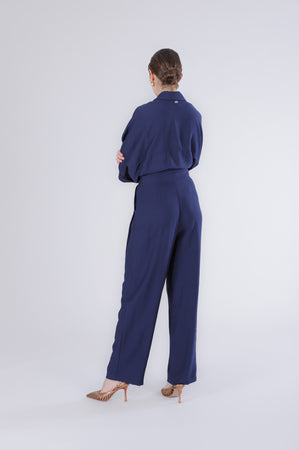 PANTALONE PALAZZO MISTOLINO