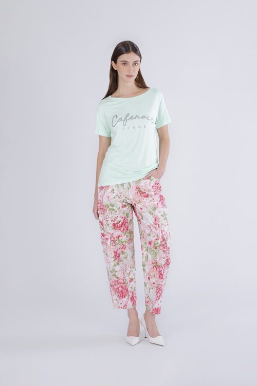 T SHIRT GIROCOLLO CON LOGO