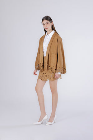 KIMONO CON ORLO LASERATO