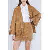 KIMONO CON ORLO LASERATO