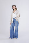 KIMONO CON ORLO LASERATO