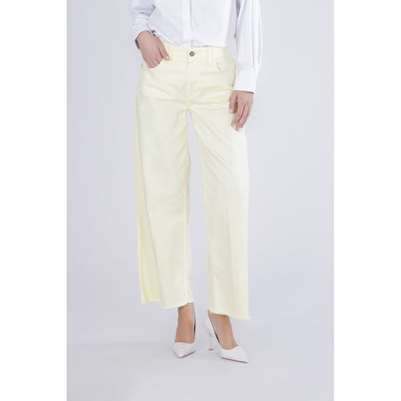 PANTALONE CULOTTE IN BULL DENIM