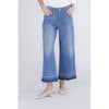 PANTALONE CROPPED CON ORLO SCIOLTO