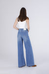 PANTALONE PALAZZO CON ORLO SCIOLTO
