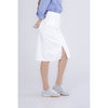 GONNA CON SPACCO DAVANTI IN BULL DENIM