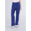 PANTALONE A ZAMPA TESSUTO ELASTICIZZATO