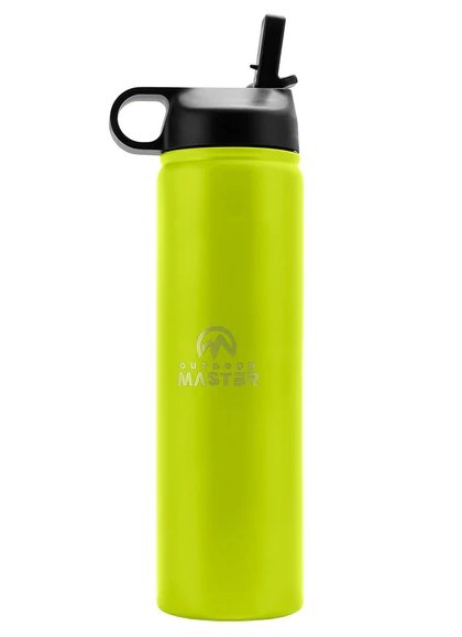 Outdoor master borraccia termica in acciaio inox Giallo