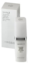 Christies white 3 tri-action trattamento anti-macchie viso mani spf15