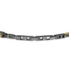 Bracciale MASERATI uomo Tennis nero / dorato