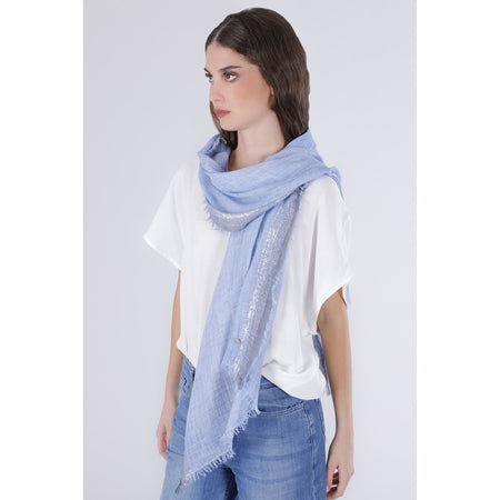 SCIARPA CON BORDATUREX LUREX