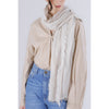 SCIARPA A RIGHE CON DETTAGLI LUREX