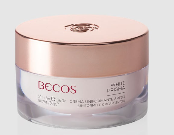 Becos white prisma crema uniformante viso spf30 50ml