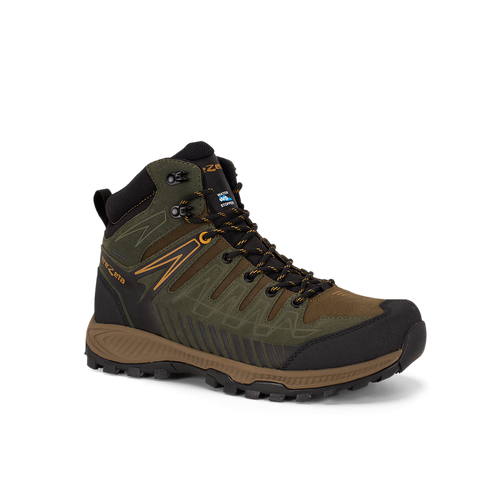 Trezeta scarpa Trekking uomo THUNDER LEATHER MID wp Dark Green Honey