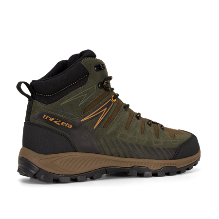 Trezeta scarpa Trekking uomo THUNDER LEATHER MID wp Dark Green Honey